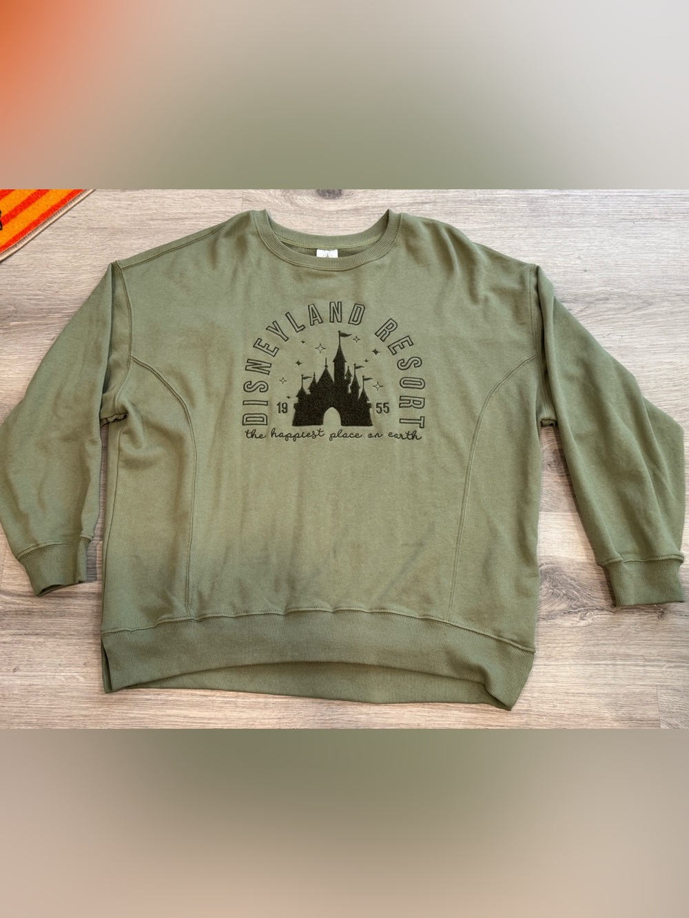 Disneyland Resort Sage Sweatshirt | Size L